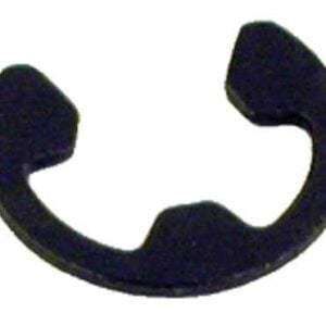 Cable clip for accelerator and governor cables in carts.
