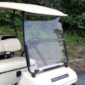 Yamaha golf cart folding windshield for G14-19 models.