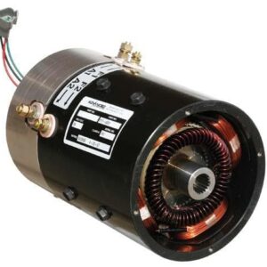 Electric golf cart motor for high performance and durability. Compatible with EZGO 36-volt systems,.
