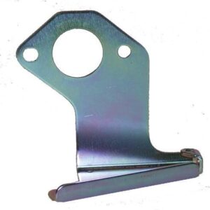 Club Car gas throttle return spring bracket for FE290 and FE350 engines.