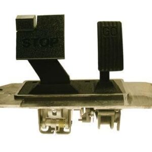 Accelerator pedal assembly for Club Car Precedent electric golf carts, 2nd gen, years 2009 and up.