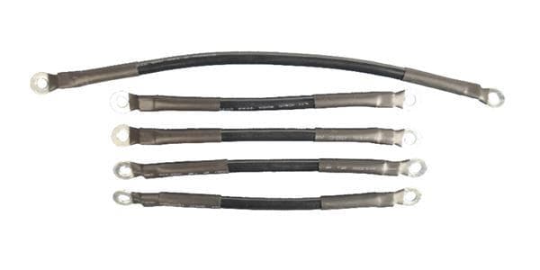 High-quality 6 gauge battery cables for EZGO TXT golf carts.