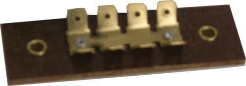 Ground block for Club Car light kits, ensuring proper electrical connection and safety.