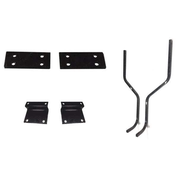 Alternative view of 1994.5-Up EZGO TXT - Red Dot Triple Track Extended Top Steel Struts and Brackets