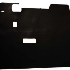 EZGO TXT-S4-L4 floor mat with horn cutout for custom golf cart fitment.