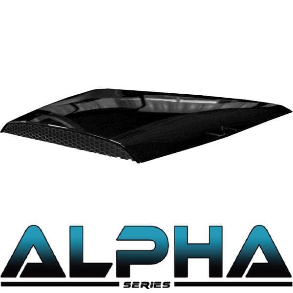 Alternative view of Black Hood Scoop for ALPHA Body Kits