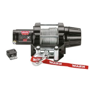 Warn VRX 2500 LB Winch for off-road recovery and heavy-duty towing.