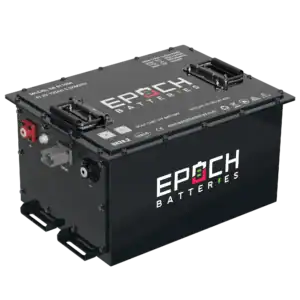 Epoch 48V 105Ah LiFePO4 Golf Cart Battery Complete Kit
