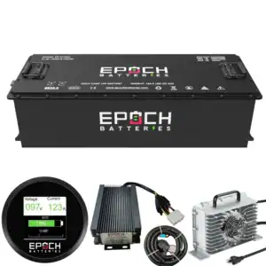 Epoch 48V 160Ah LiFePO4 Golf Cart Battery Complete Kit – LiMax Series