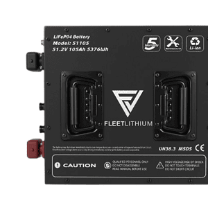 High-capacity 51V 105Ah lithium battery for golf carts and electric vehicles. Long-lasting, lightwei.