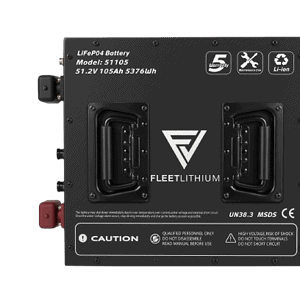 Alternative view of 51 Volt 105 AH Fleet Lithium Bundle
