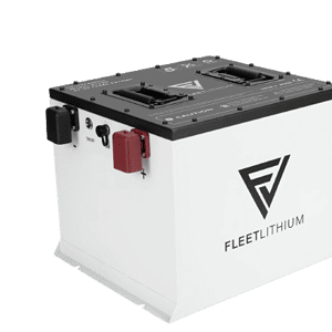 Lithium golf cart battery for enhanced performance and longer range.