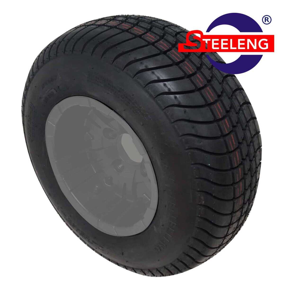 Comfort Ride Street Tire for carts and small vehicles, DOT approved, durable and reliable.
