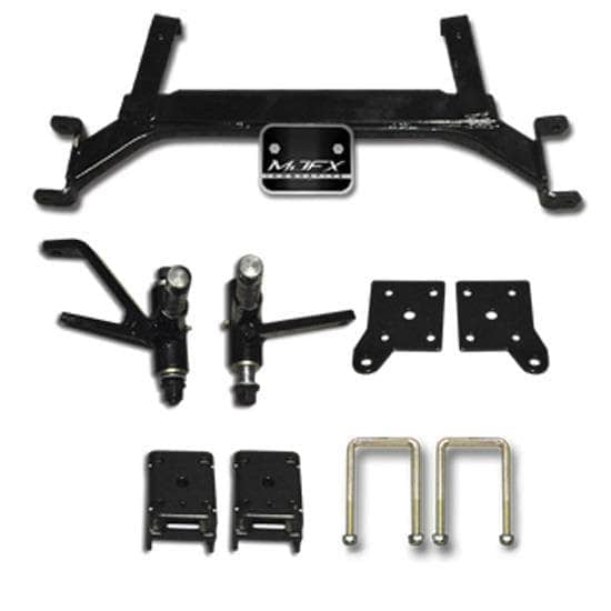 EZGO TXT 5" Axle Lift Kit for 2001.5-Up models, enhances golf cart height and performance.