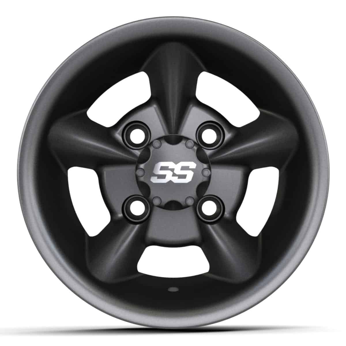 GTW® Godfather Matte Grey Wheel for custom carts.