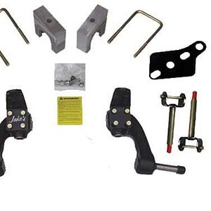 High-quality lift kit parts for Club Car Precedent golf carts, including spindles and hardware.