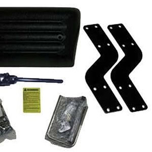 Lift kit components for Club Car DS golf cart upgrade and customization.