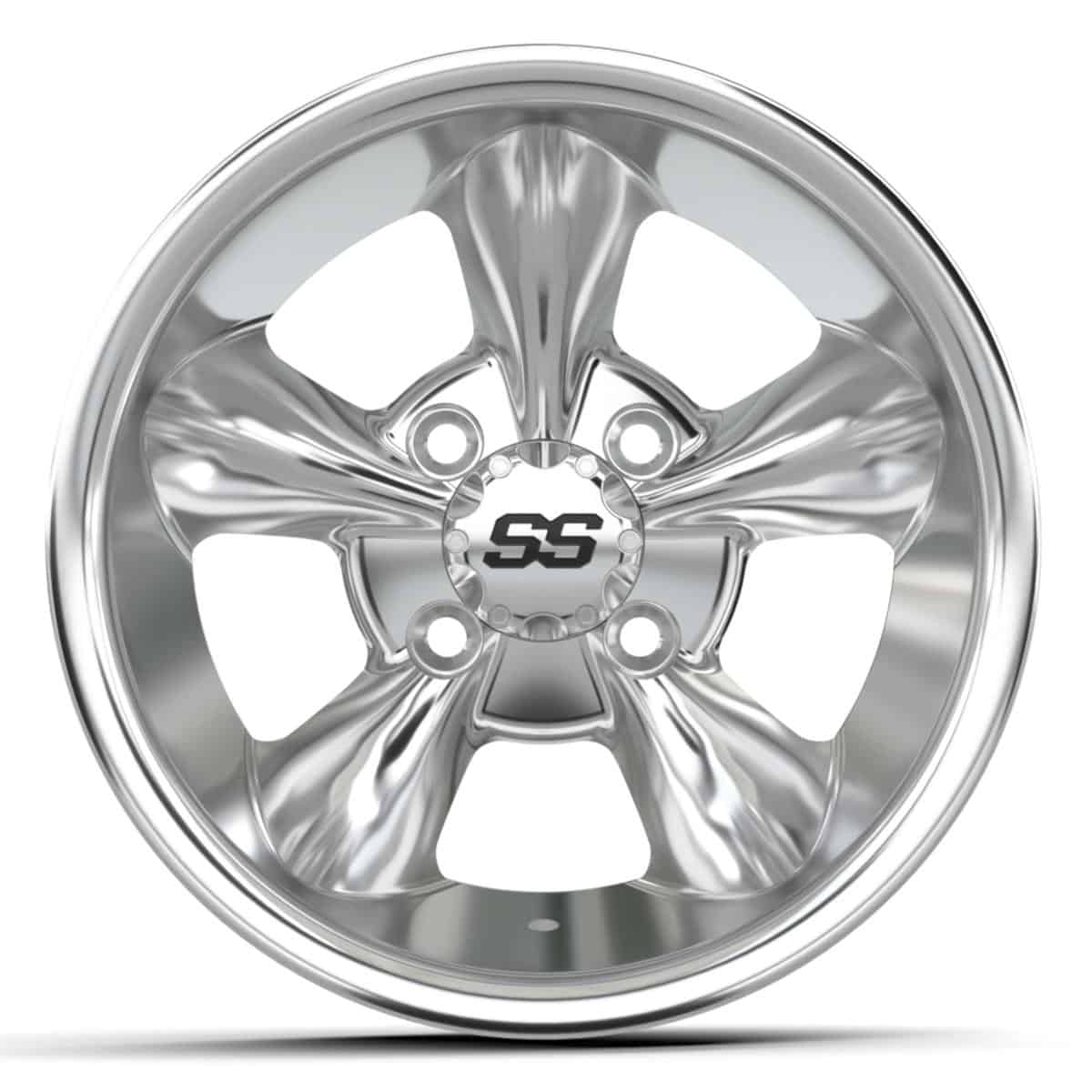 Alternative view of 12″ GTW® Godfather Chrome Wheel