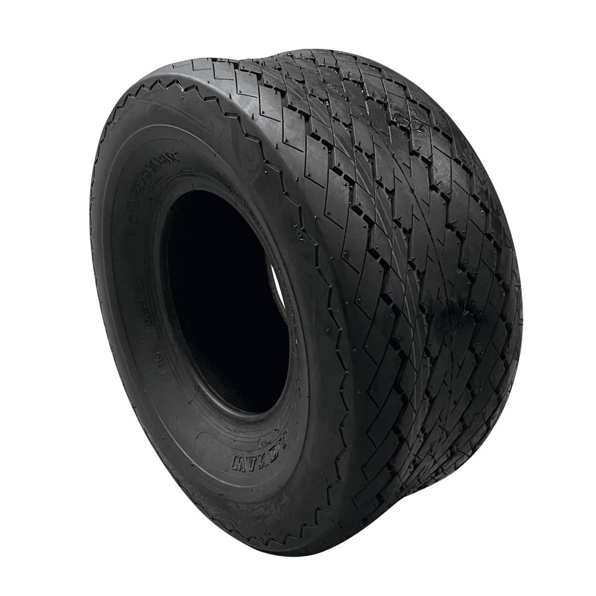 High-quality 18x8.5 Sawtooth golf cart tire, DOT approved, ideal for durable and reliable performanc.