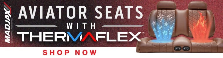 Aviator seats with ThermaFlex heating and cooling