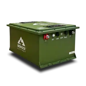 Green Bedrock Battery industrial energy storage unit