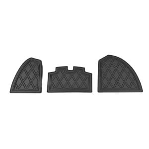 High-quality rubber floor mats designed for golf carts and utility vehicles for enhanced durability.