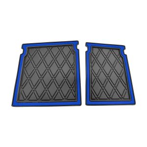 Rubber mats for custom golf carts and utility vehicles by SAS Custom Carts.