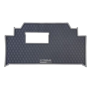 Durable custom cart floor mat designed for SAS Custom Carts for enhanced protection and style.
