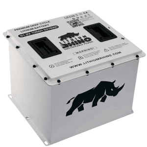 High-capacity lithium deep cycle battery for custom carts and electric vehicles. Reliable power sour.