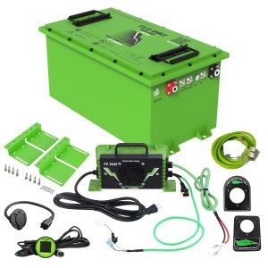 High-Performance Electric Golf Cart Battery System.