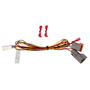 Kinect D/C speed sensor wire harness with connectors and clips.