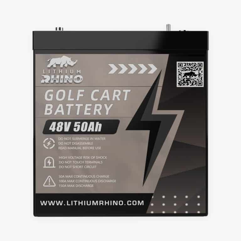 High-capacity 48V 50Ah lithium golf cart battery for reliable performance.
