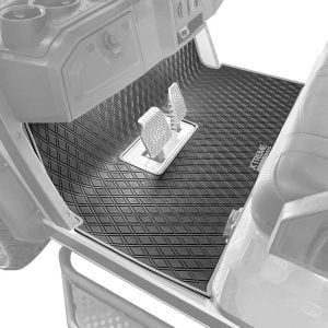 All-Terrain UTV Floor Mat with Pedals for Enhanced Grip and Safety.